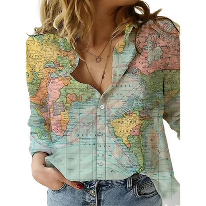 Blouse Femme Manches Longues Chic et Élégante - PanierRoyale