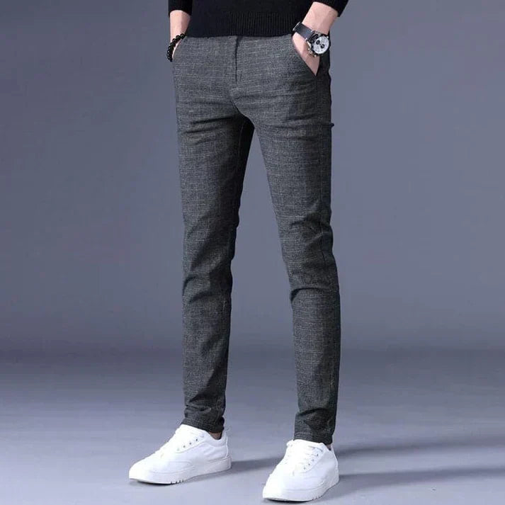 Pantalon Homme Classique Élégant pour Bureau ou Week-end