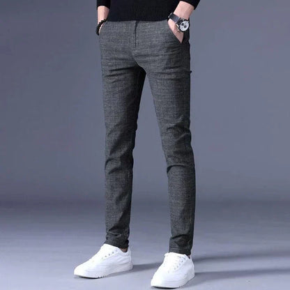 Pantalon Homme Classique Élégant pour Bureau ou Week-end