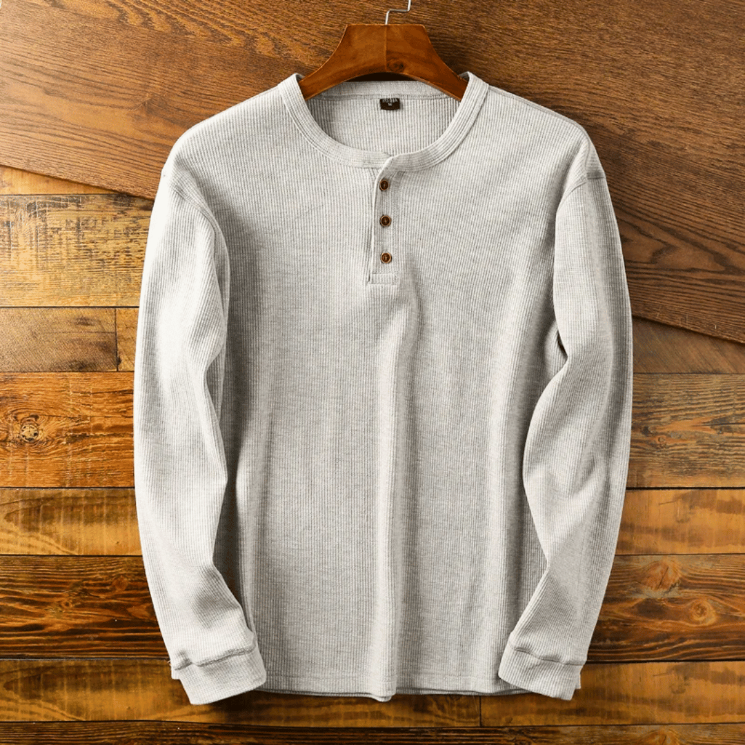 Pull Homme Coton Doux Manches Longues Classique - PanierRoyale
