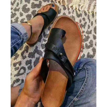 Sandales Talons Hauts à Boucle avec Semelle souple