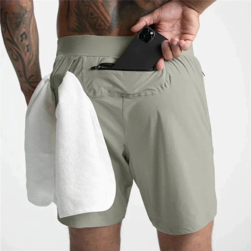 Short de Sport Homme Respirant et Confortable