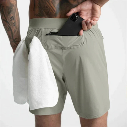 Short de Sport Homme Respirant et Confortable