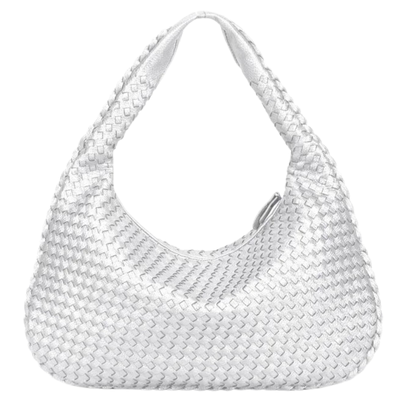 Sac à Main Femme en Patchwork avec Fermeture Éclair