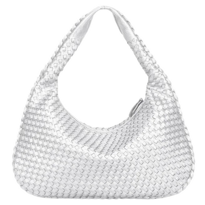 Sac à Main Femme en Patchwork avec Fermeture Éclair