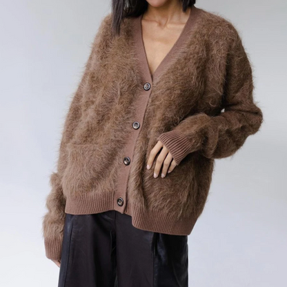 Cardigan Femme Doux et Chic pour Hiver