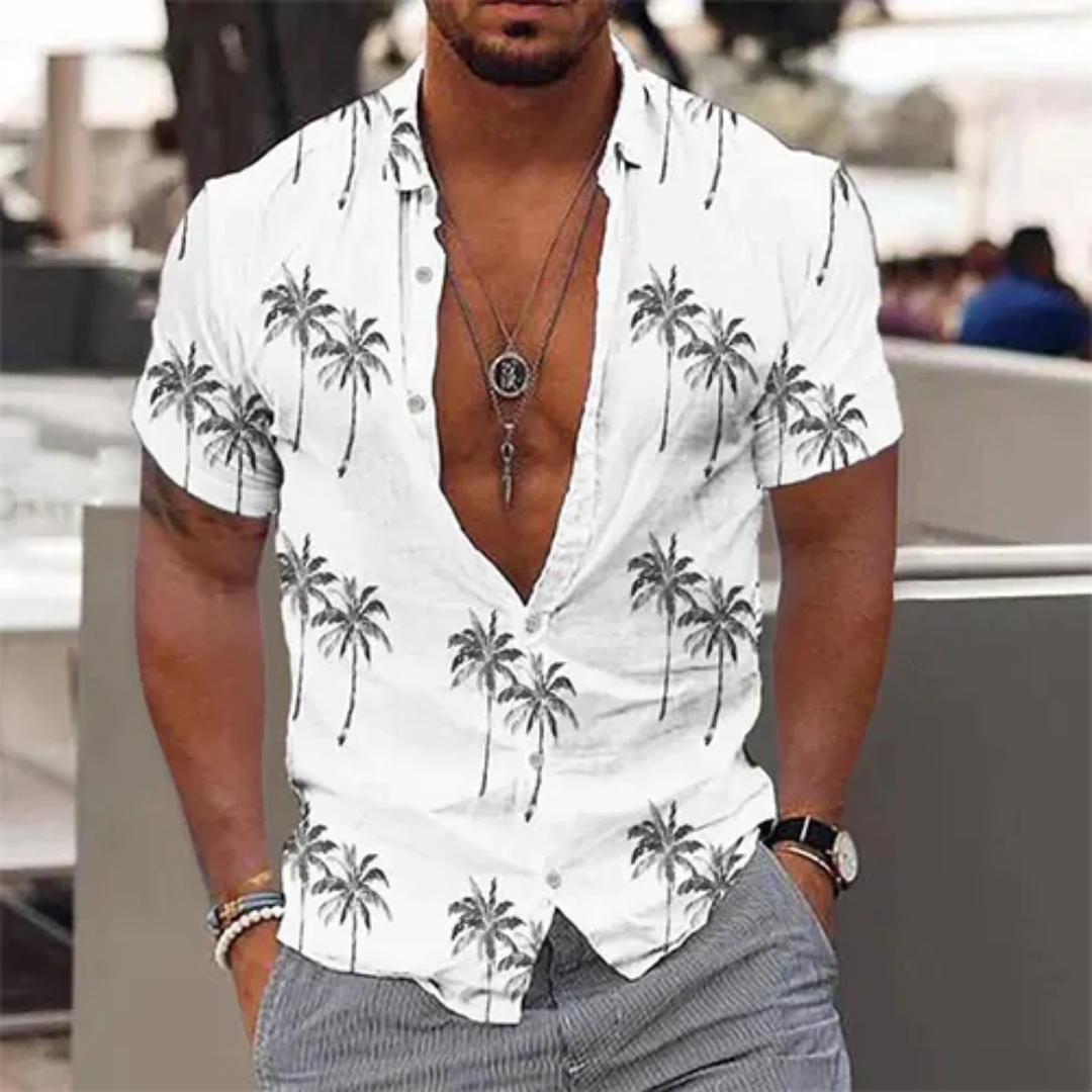 Chemise Homme Manches Courtes Légère et Respirante