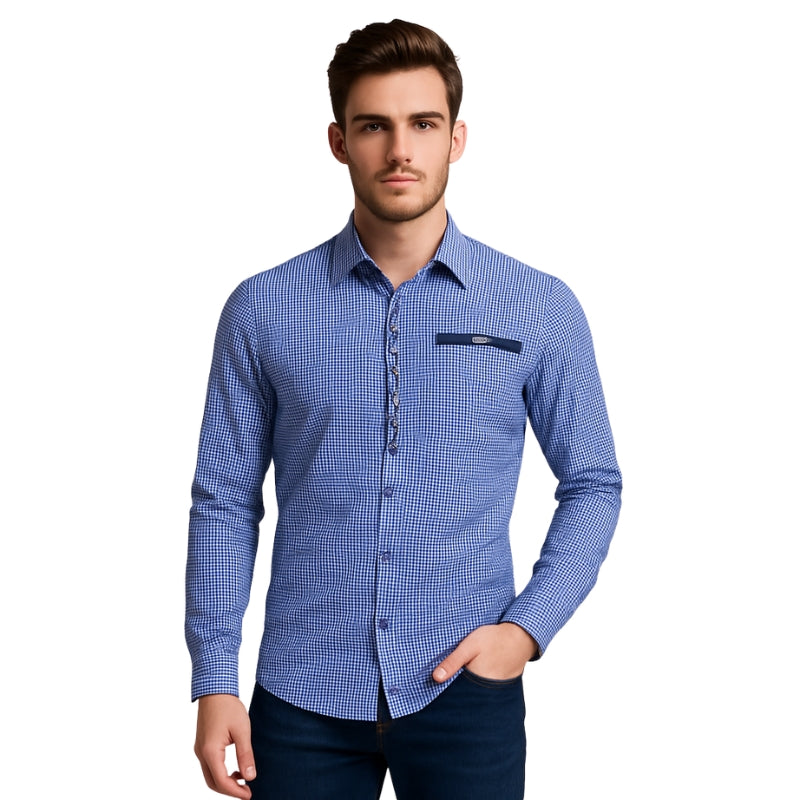 Chemise Flanelle Hiver à Manches Longues Rayée