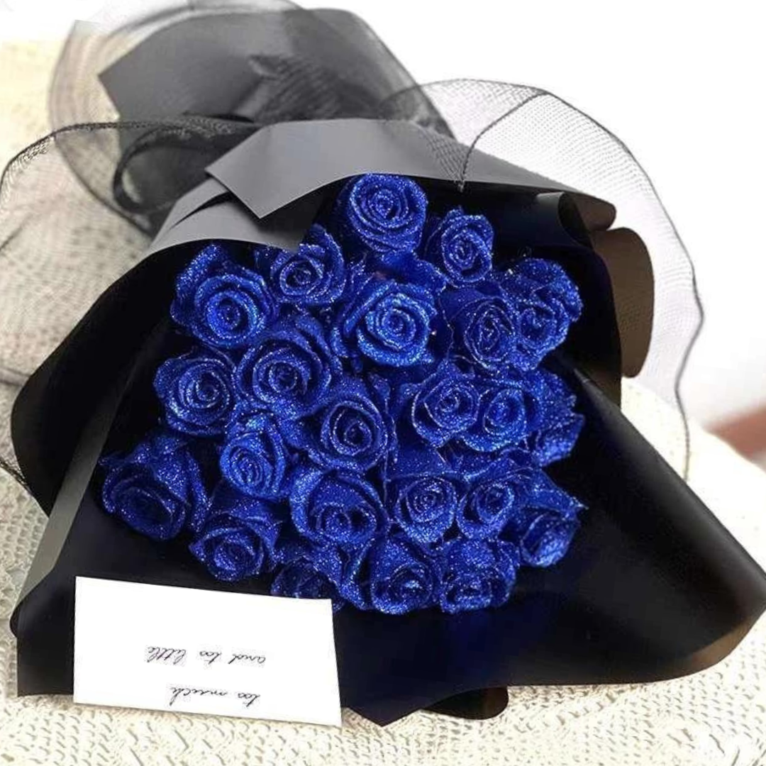 Fleurs Artificielles Roses Brillantes Décoratives - PanierRoyale