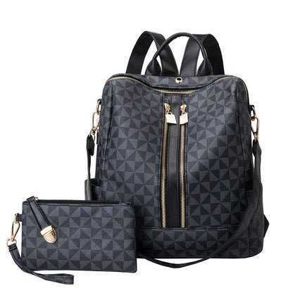 Sac à dos Femme Cuir Pu avec Imprimé Fleuri