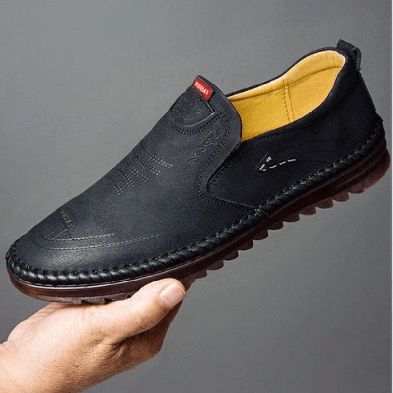 Chaussures Homme Classiques en Cuir avec Semelle Amortie