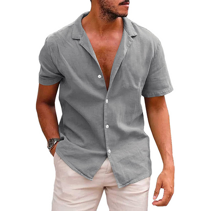 Chemise Homme Décontractée pour Été