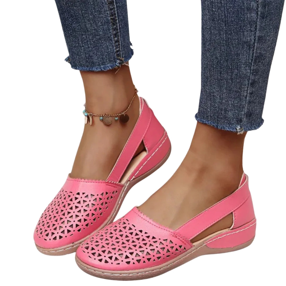 Chaussures Plates Confort à Bout Arrondi pour Femme