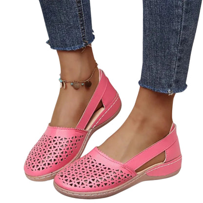 Chaussures Plates Confort à Bout Arrondi pour Femme