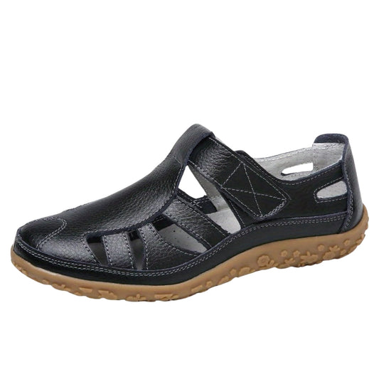 Chaussures Femmes Confortables à Lacets avec Perforations - PanierRoyale
