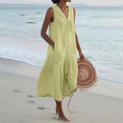 Robe Été Chic en Dentelle pour Femme