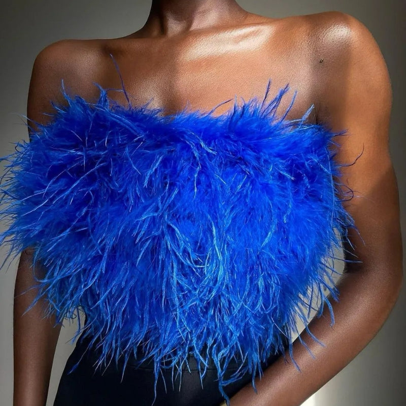 Gilet sans manches en fourrure douce et chic