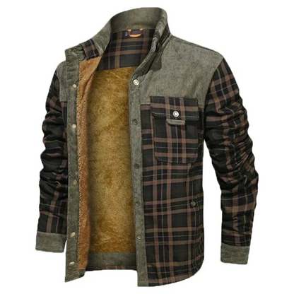 Veste Hiver Homme Élégante avec Fermeture Éclair