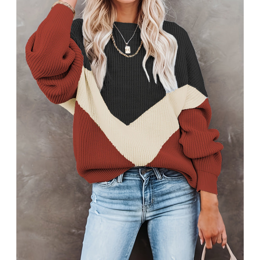 Pull Femme Grande Taille Manches Longues