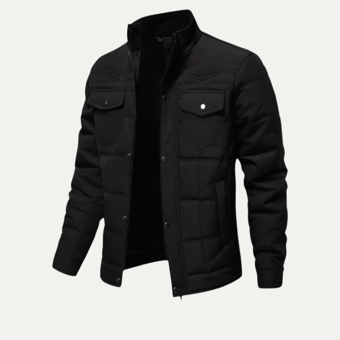 Veste Hiver Épaisse et Chaude pour Homme avec Capuche