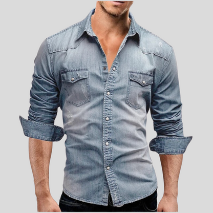 Chemise Homme Slim Fit Coton Confortable
