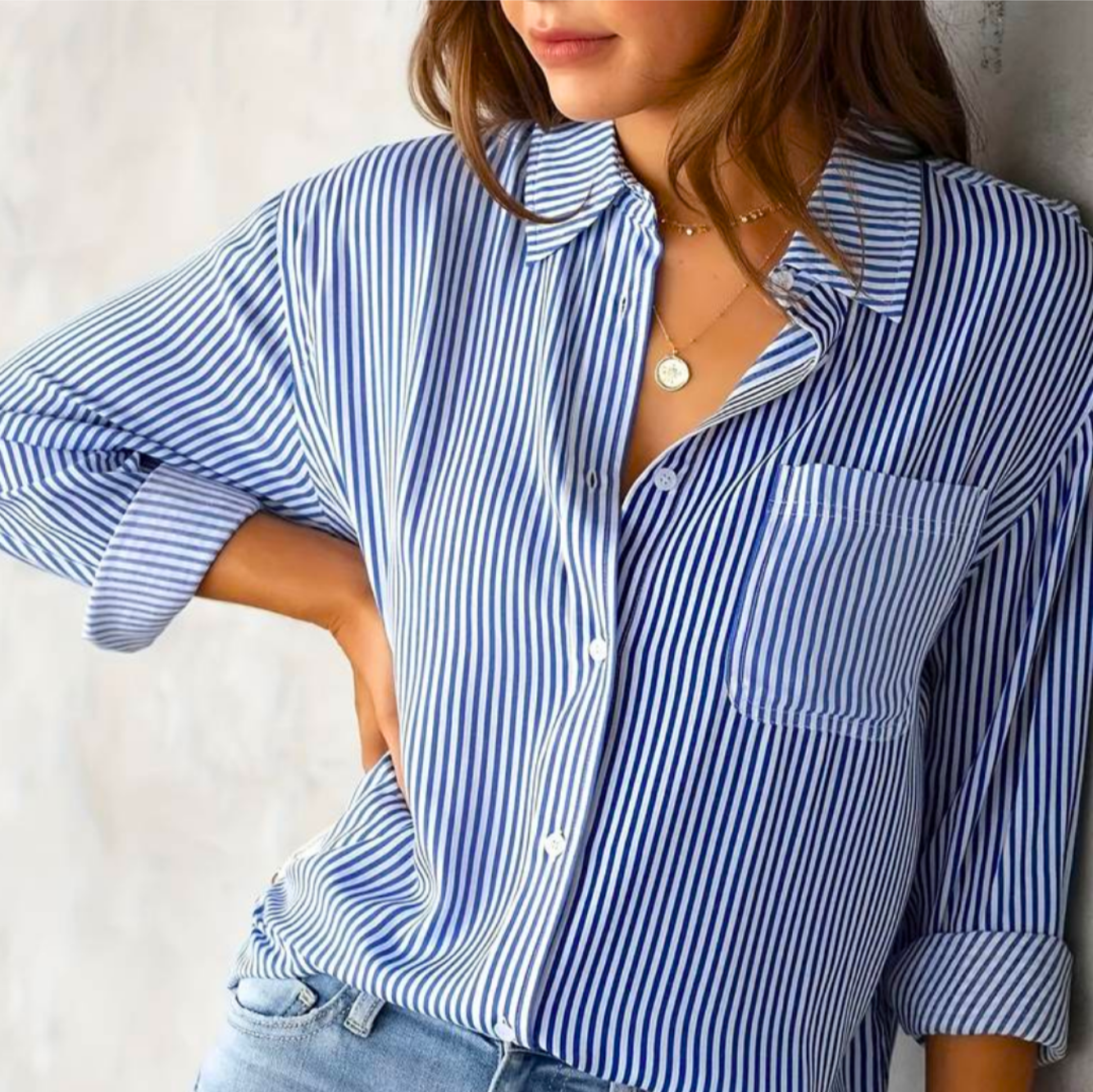 Chemisier Femme Manches Longues Élégant et Chic