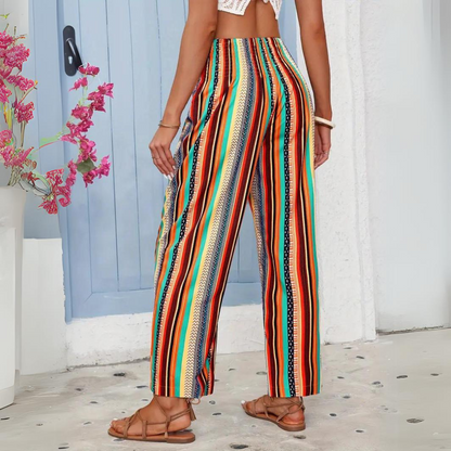 Pantalon rayé élégant pour homme - PanierRoyale