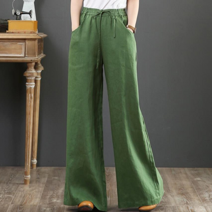 Pantalon Femme Confort et Décontracté Taille Élégante