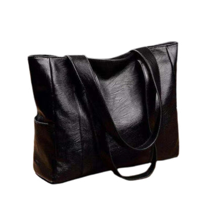 Sac à main femme grand format avec poches latérales