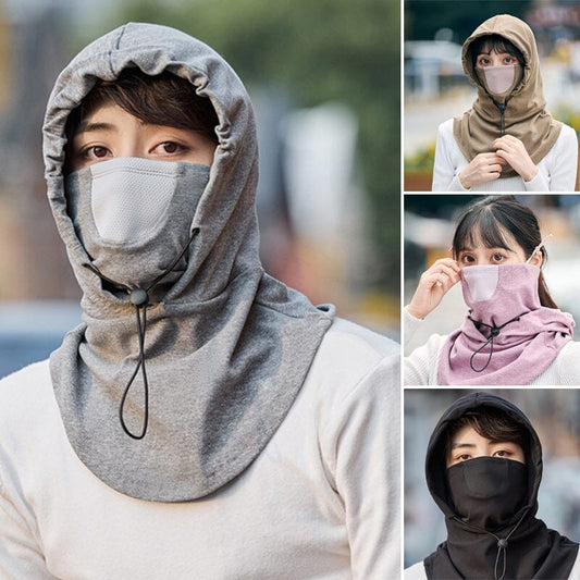 Masque de Sport Étanche avec Capuche et Cache-Cou Réglable - PanierRoyale