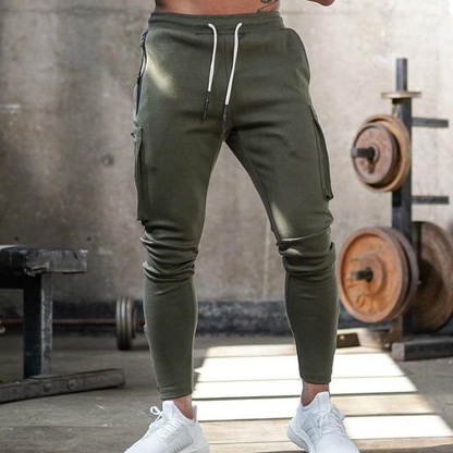 Pantalon Jogging Élastique Confort avec Poches