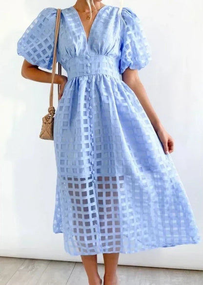 Robe Femme à Carreaux Moderne et Chic