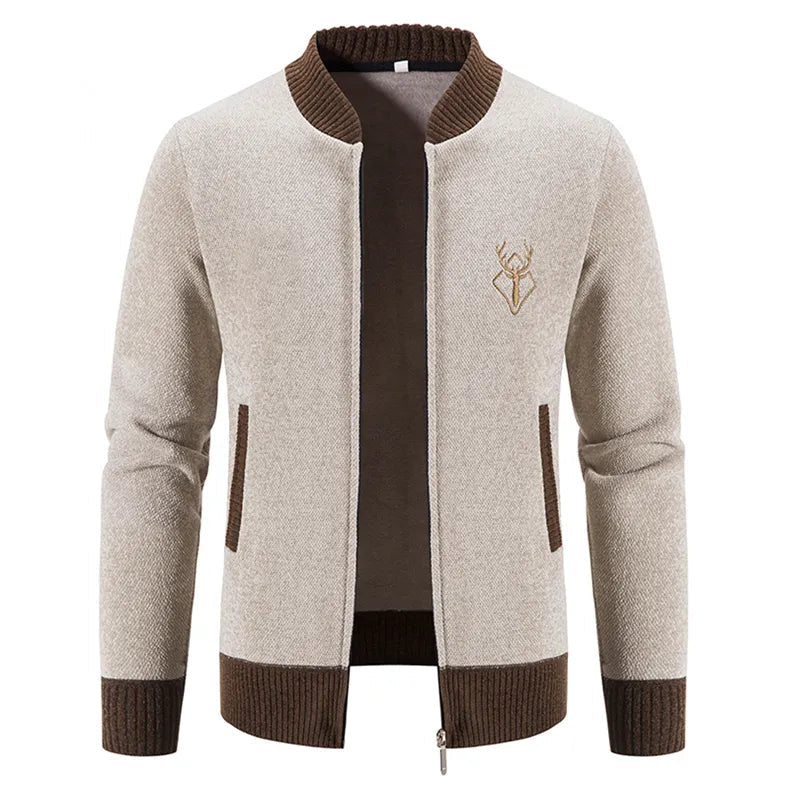 Veste zippée femme slim avec manches longues et poches côtés