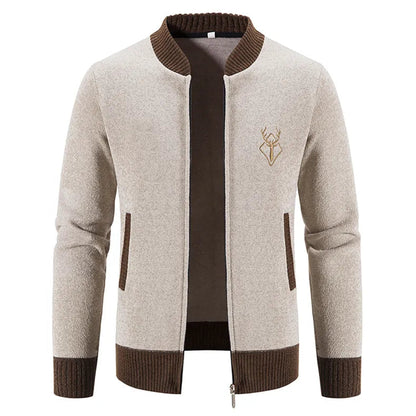 Veste zippée femme slim avec manches longues et poches côtés