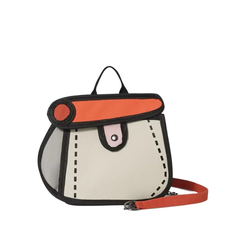 Sac à Main Femme à Fermeture Éclair et Bretelle Réglable