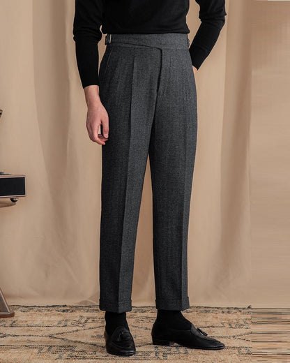 Pantalon Homme Slim Fit Élégant pour Ville