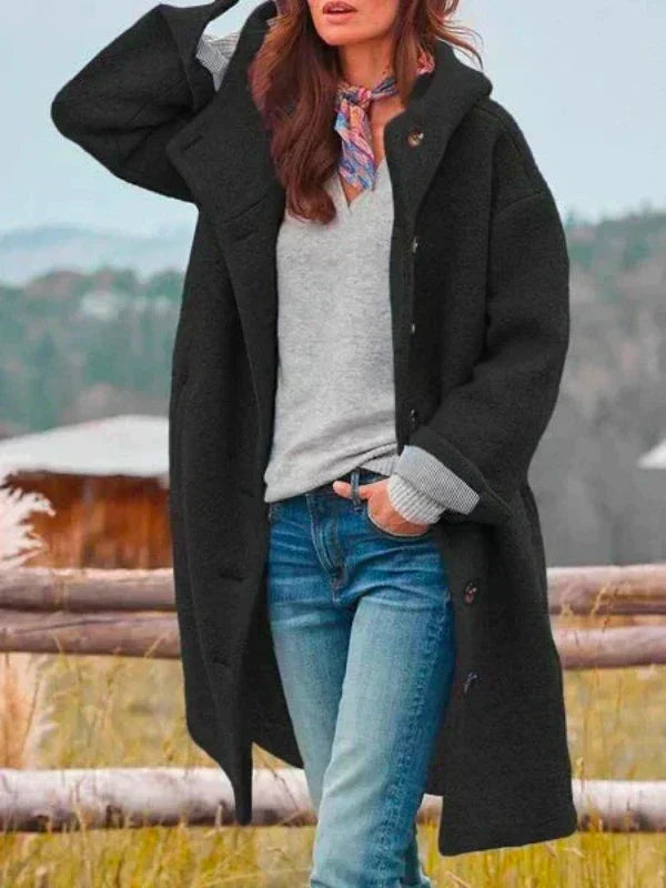Manteau Femme Chaud Confortable Coupe Classique