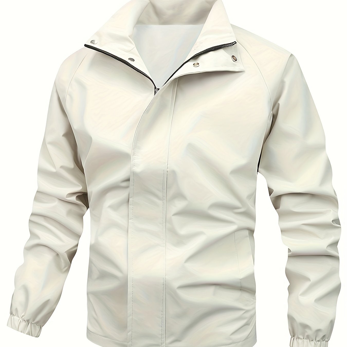 Veste imperméable homme verte légère