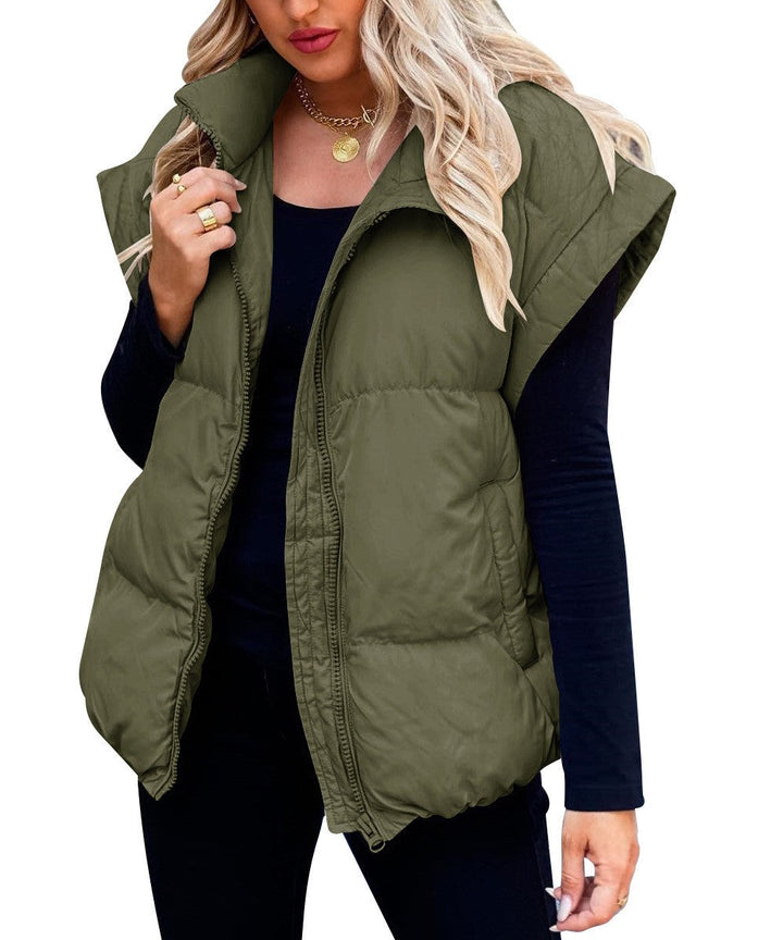 Gilet Matelassé Tendance sans Manches - vue 5