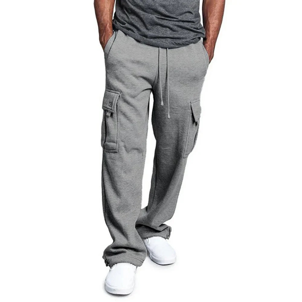 Pantalon de sport homme léger avec poches latérales