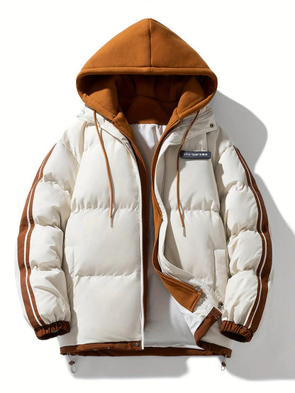 Veste D'hiver Femme Élégante et Chaude avec Capuche