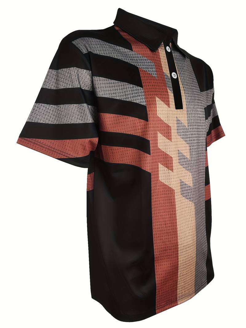 Polo Homme Classique Style Rétro