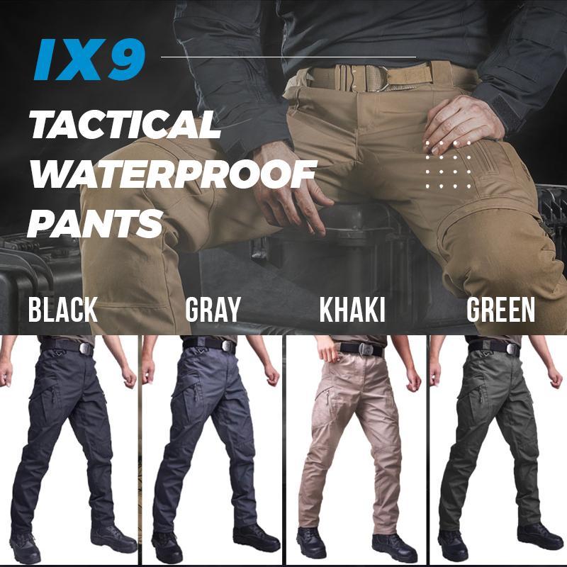 Pantalon de randonnée imperméable homme avec poches zippées