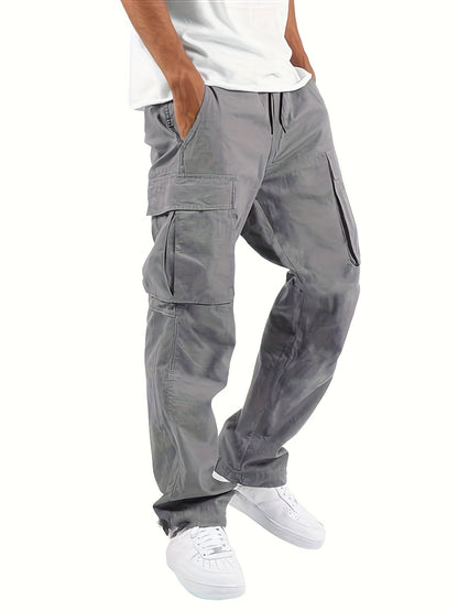 Pantalon Homme Cargo en Coton Respirant et Confortable