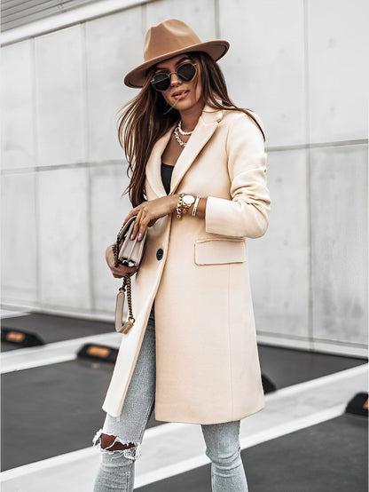 Manteau Femme Hiver Élégant avec Capuchon et Poches - PanierRoyale