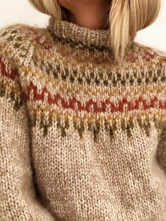 Pull Femme Hivernal Doux et Chaud