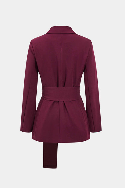 Costume Femme Élégant 2 Pièces Blazer et Pantalon