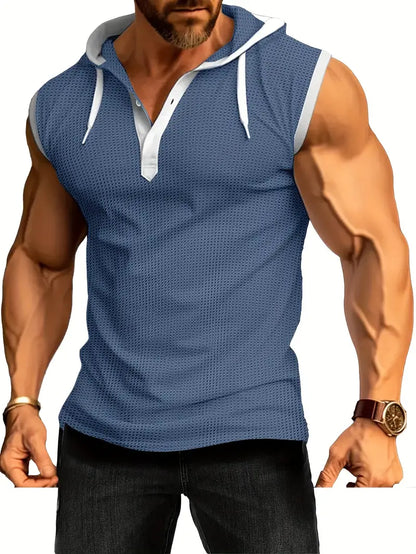 Débardeur Homme à Capuche Sport - BerlinGlamour