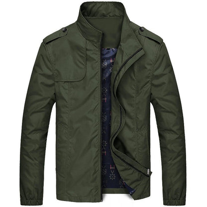 Blouson Parka Militaire avec Multipoches Cargo