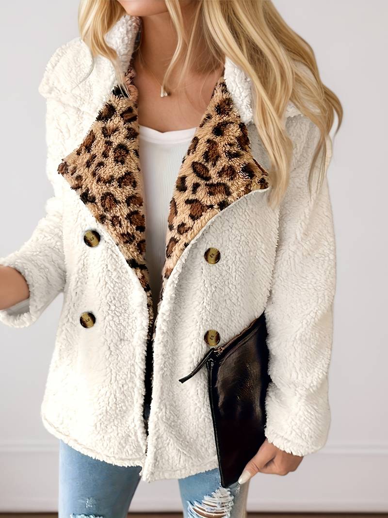 Veste Femme Hiver Imprimé Animé avec Manches Longues